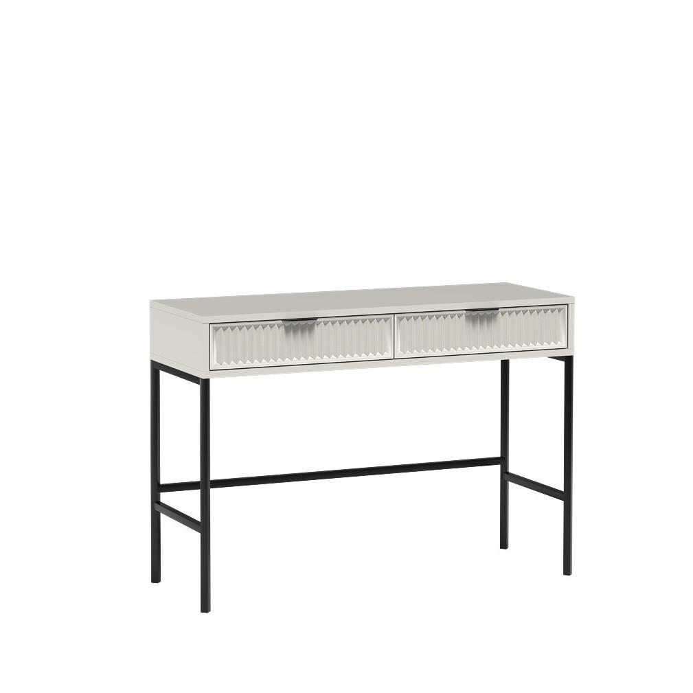 KONSOLENTISCH ZIGO mit 110 / 78 / 40,6, Kaschmir - Kaschmir, Holzwerkstoff (40.6/110/78cm) - MASSENO