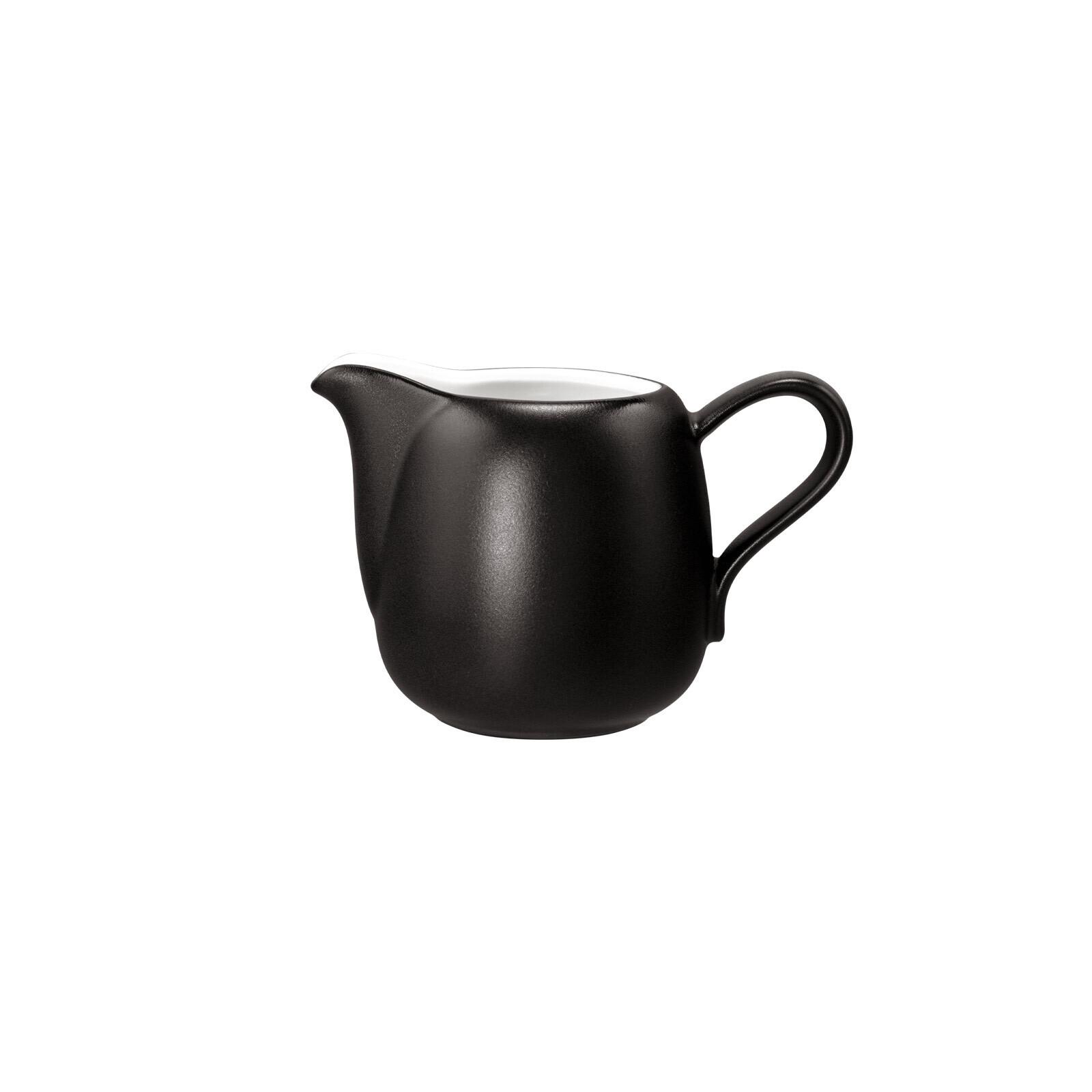 MILCHKÄNNCHEN Liberty Velvet Black schwarz 260 ml - Schwarz, Keramik (0.26L) - Seltmann Weiden