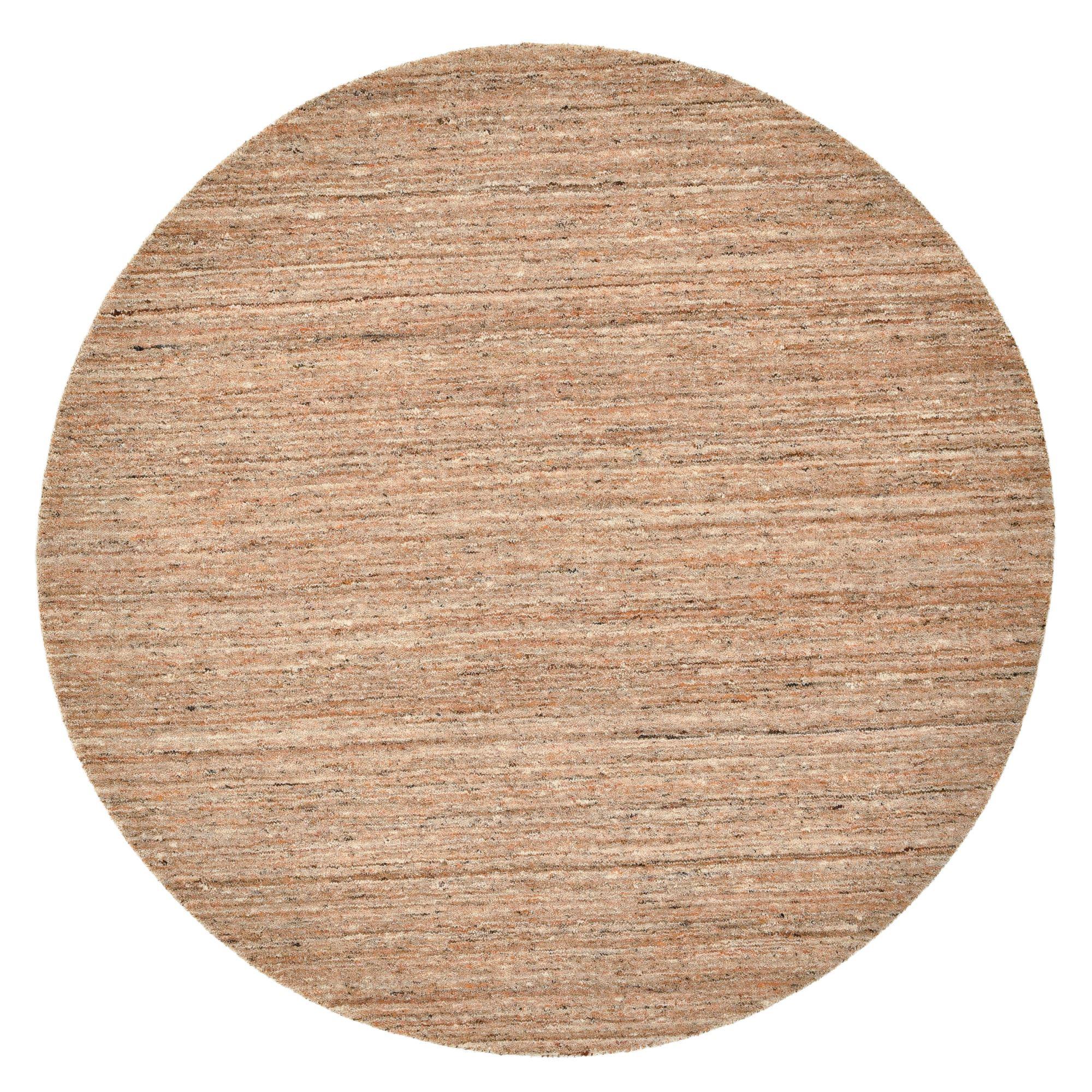 HANDWEBTEPPICH Pure 150x150 cm - Currygelb, Textil (150/150cm) - THEKO