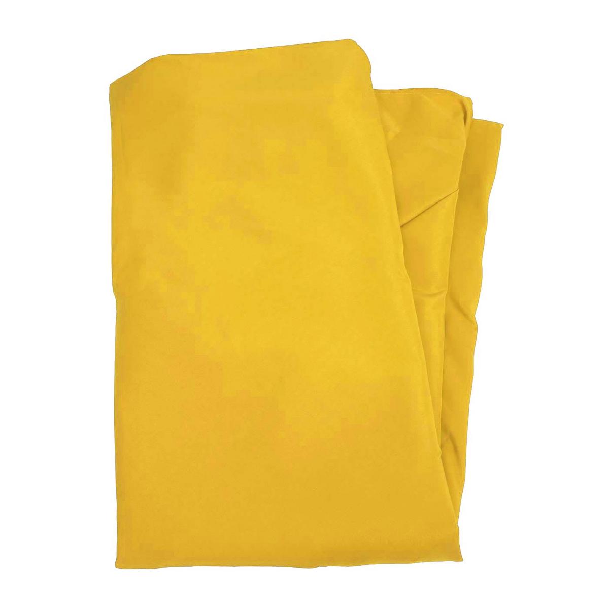 ERSATZ-BEZUG SONNENSCHIRM HALBRUND Gelb - Gelb, Textil (285/145cm) - MCW