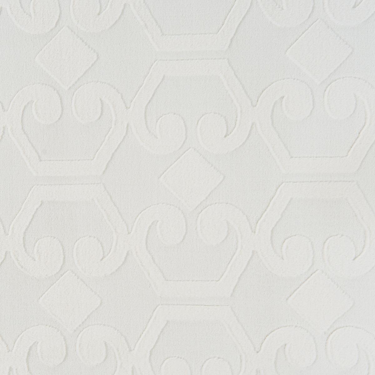 TEPPICH Cremeweiß 160/230 cm Gannett - Creme/Weiß, Textil (160/230cm) - Beliani