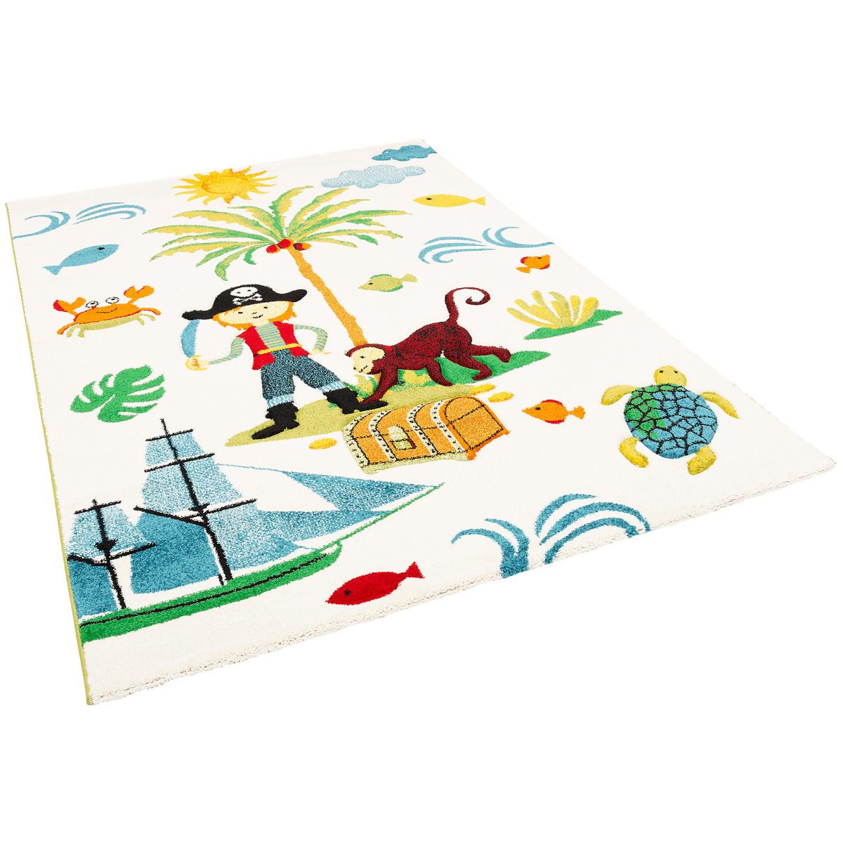 KINDER TEPPICH MAUI KIDS PIRATENWELT - Multicolor, Textil (140/200cm) - Pergamon
