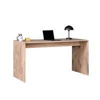SCHREIBTISCH Der Produktive - Eichefarben, Holzwerkstoff (65/145/77cm) - Mokebo