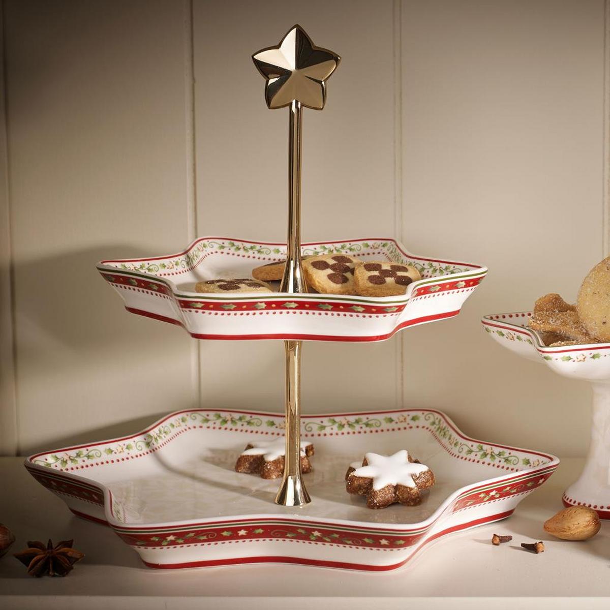 ETAGERE Winter Bakery Delight bunt - Multicolor, Keramik (1/4.3cm) - Villeroy & Boch