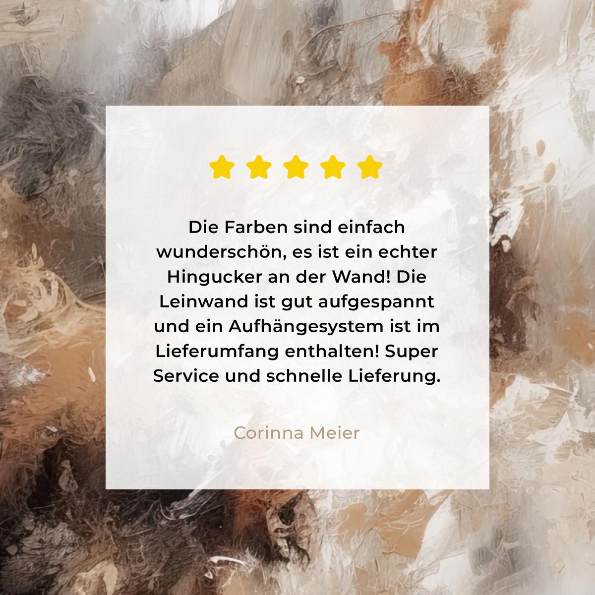 LEINWANDBILD Farbe - Abstrakt - Beige - Kunst Wandbild Wohnzimmer 60x80 cm - Greige, Textil (60/80cm) - MuchoWow