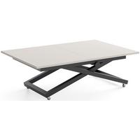 COUCHTISCH Axen höhenverstellbar ausziehbar, Kaschmir 120-160/80/38-75 cm - Kaschmir/Beige, Holzwerkstoff/Metall (80/160/75cm) - WFL GROUP