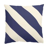 DEKOKISSEN PopArt Streifen Blau 40/40 cm - Blau, Textil (40/40/10cm) - Bilderwelten