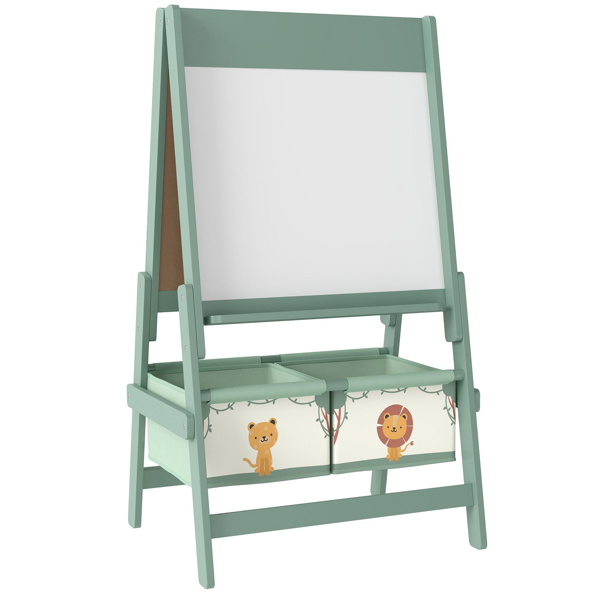 KINDERTAFEL MDF Kiefernholz Grün - Grün, Holzwerkstoff (46/94/54cm) - AIYAPLAY