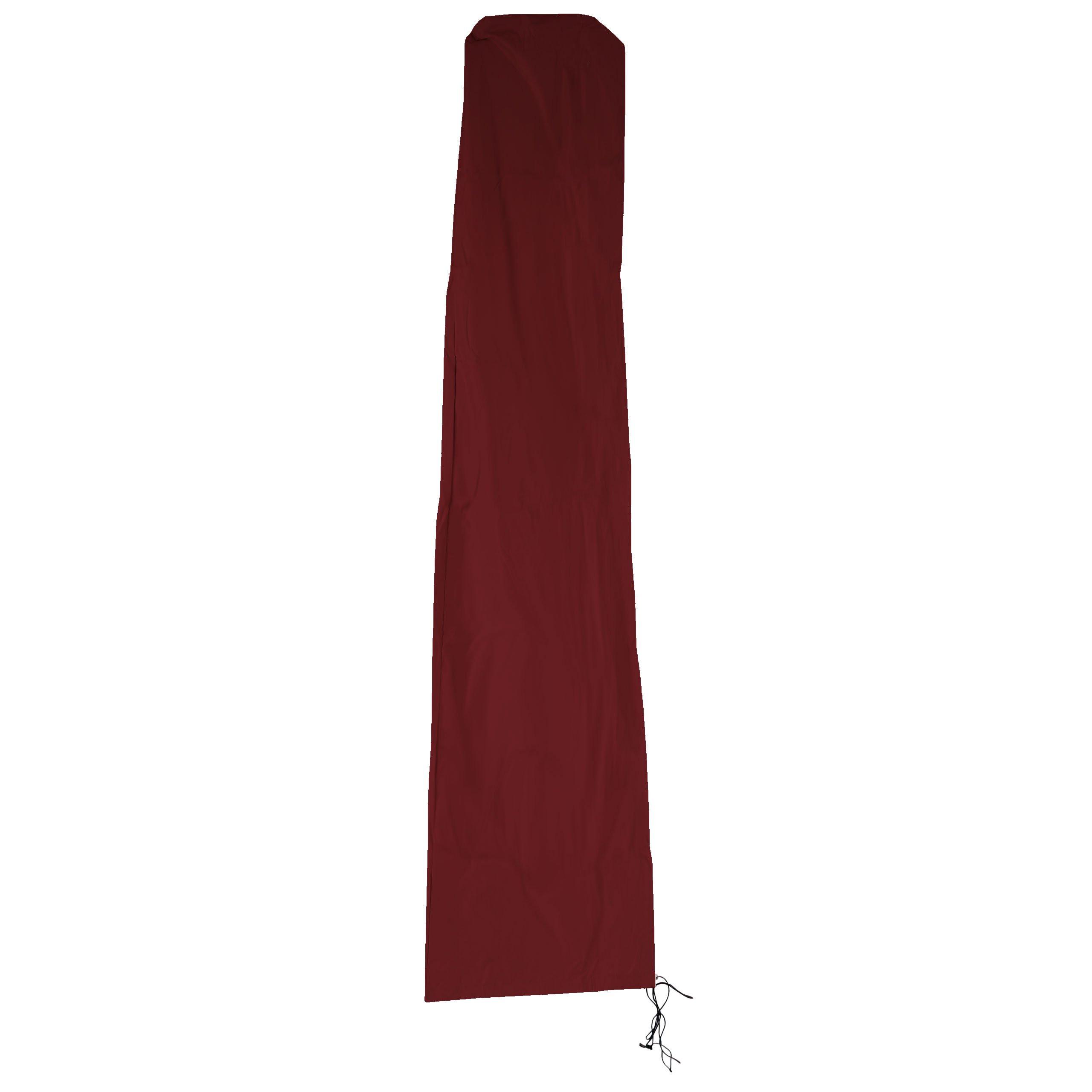 SCHUTZHÜLLE MCW FÜR AMPELSCHIRM BIS 3,5M Bordeaux - Bordeaux, Textil (60/265/60cm) - MCW