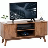 LOWBOARD TIVOLI dunkelbraun - Dunkelbraun, Holz (114/54/39cm) - IDIMEX