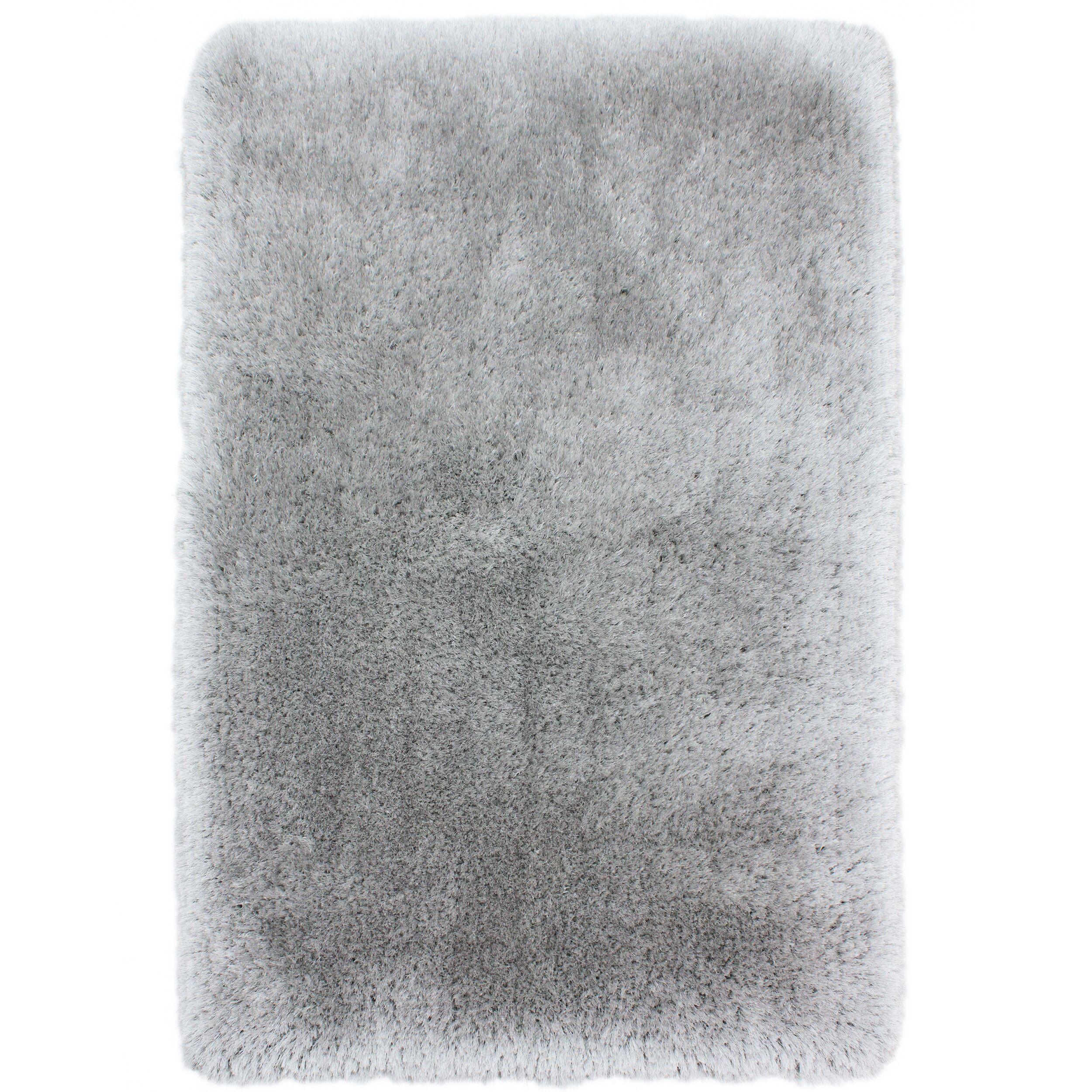 TEPPICH ORWELL, einfarbig, Silber, 120 x 170 cm - Silberfarben, Textil (170/120cm) - KADIMA DESIGN