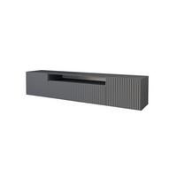 LOWBOARD NOA-2-W 200x40x41 cm - Graphit - Graphitfarben, Holzwerkstoff (200/40/41cm) - ALTDECOR