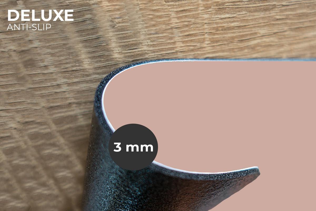 PLATZSETS 6er-Set Rosa - Palette - Einfarbig - Einfarbig rosa Platzdeckchen 45x30 cm - Altrosa, Kunststoff (0.3/45/30cm) - MuchoWow