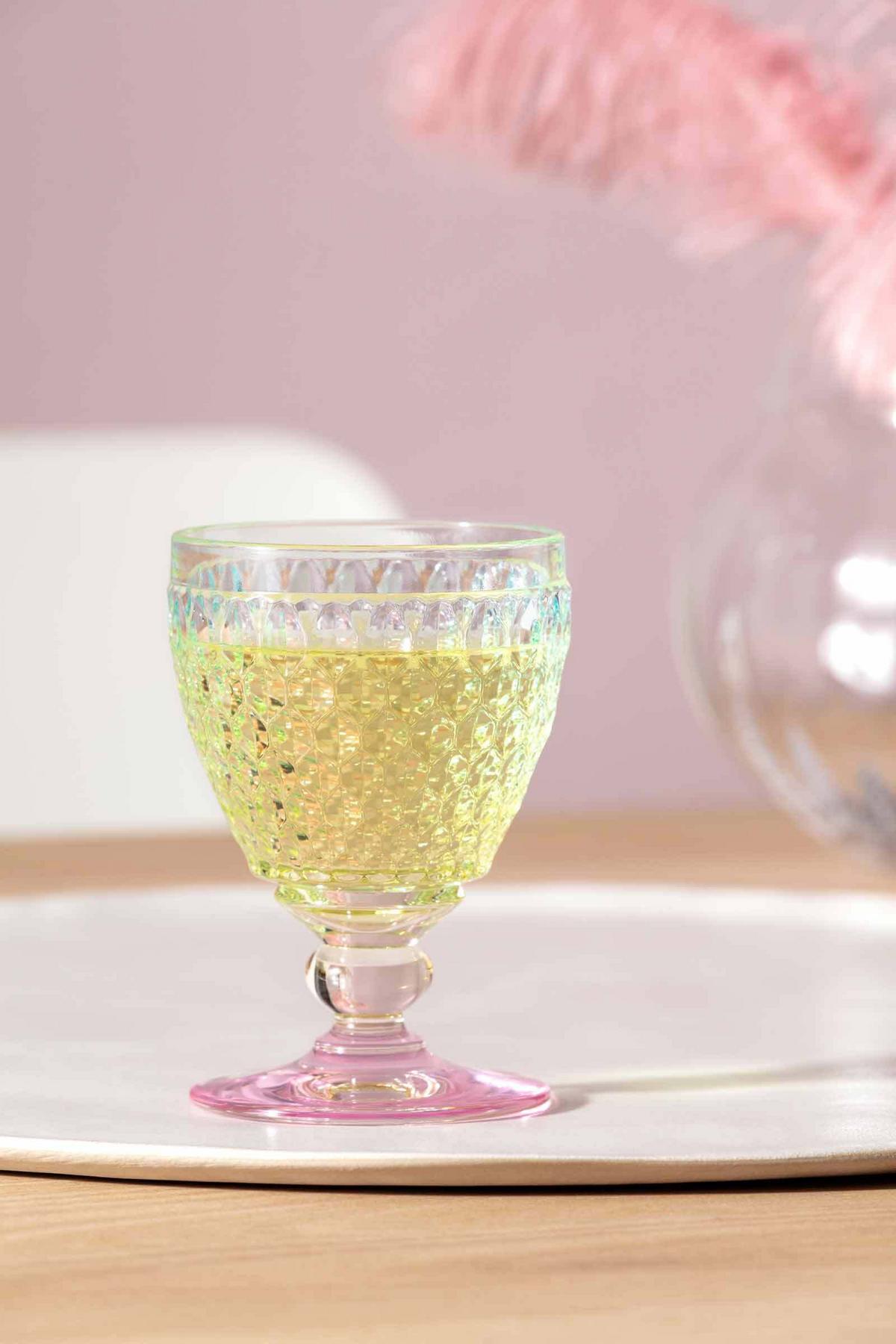 WEISSWEINGLÄSER Boston Pearl bunt 125 ml 4er Set - Multicolor, Glas (0.125L) - Villeroy & Boch
