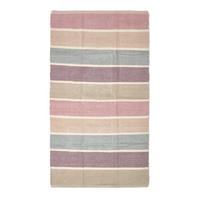 HANDWEBTEPPICH Chenille gestreift 110/170 cm - Multicolor, Textil (110/170cm) - Homescapes