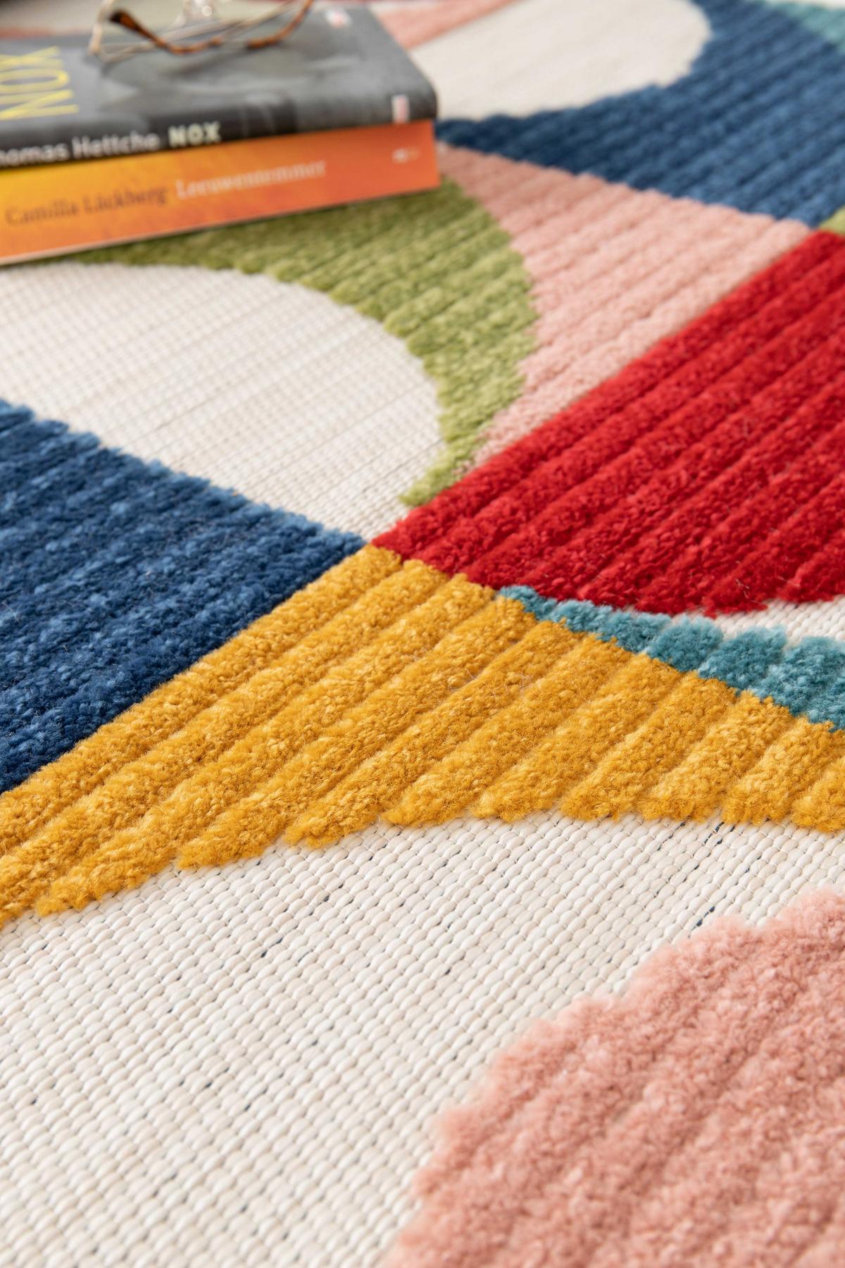 OUTDOORTEPPICH Mehrfarbiger Mila 120/170 cm - Multicolor, Textil (120/170cm) - Atticgo