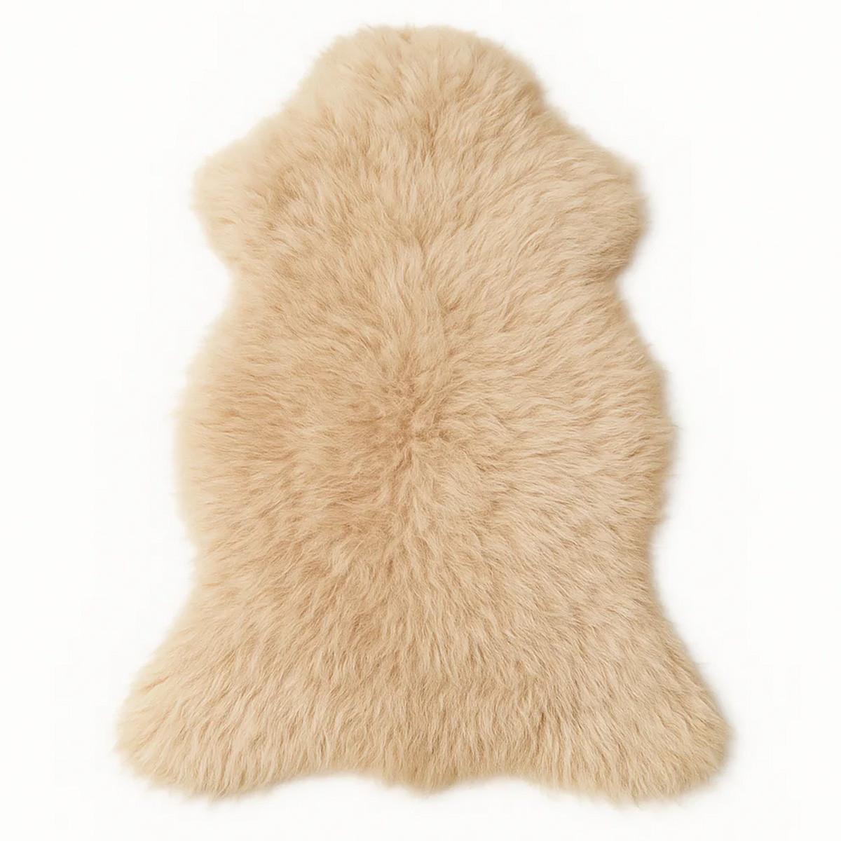SCHAFFELL Hellbraun/Cappuccino 2. Wahl, ca. 100 cm - Hellbraun/Cappuccino, Fell (60/100cm) - Provellus