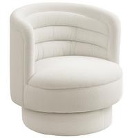 SESSEL, drehbar, Creme - Creme, Kunststoff (74/74/74cm) - HOMCOM