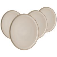 PLATTE Olivia beige 29,5 x 25 cm 4er Set - Beige, Keramik (25/2.5/29.5cm) - Ritzenhoff Breker