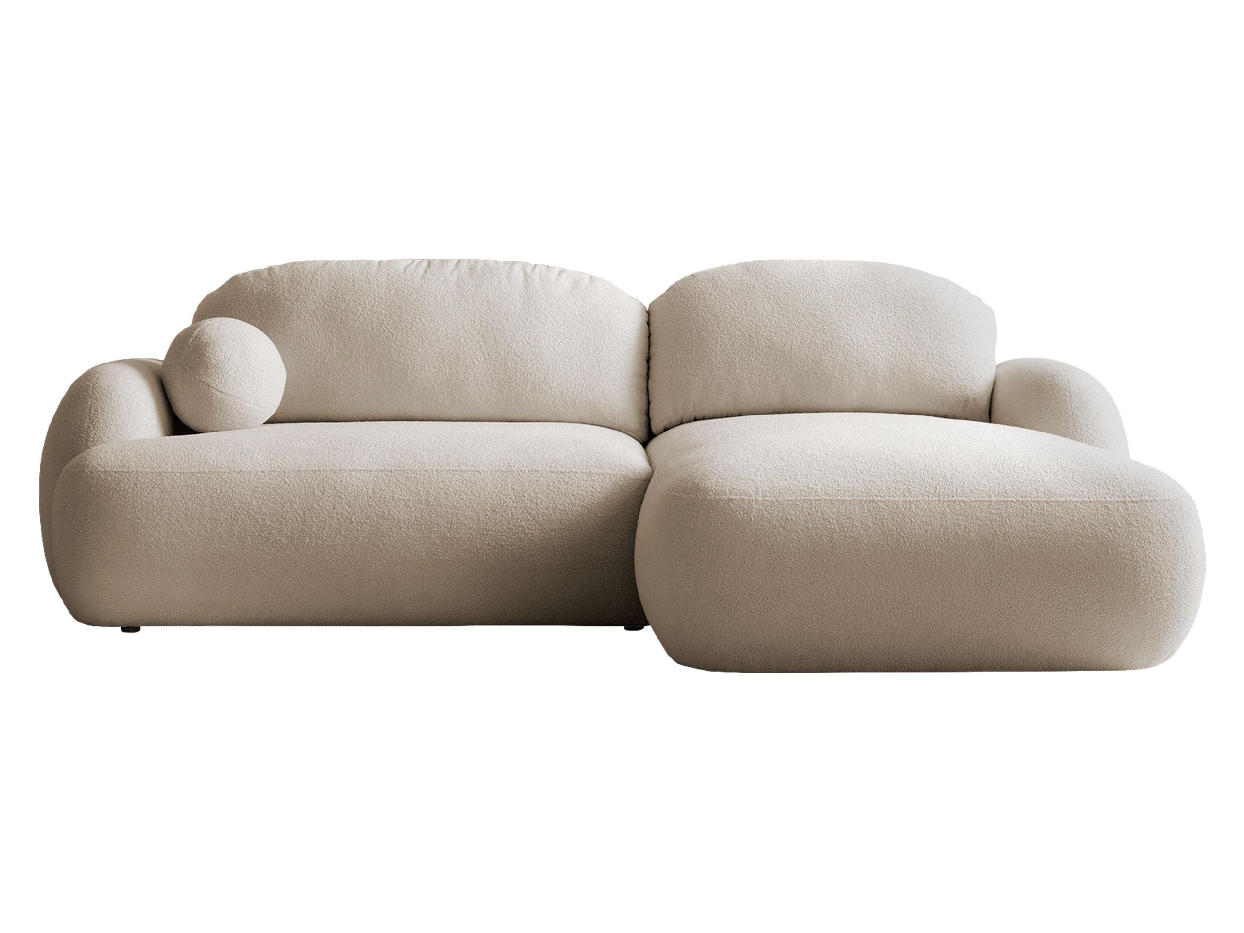 ECKSOFA Mayo, Seite: Rechts - Beige/Schwarz, Holz/Kunststoff (275/175cm) - MIRJAN24