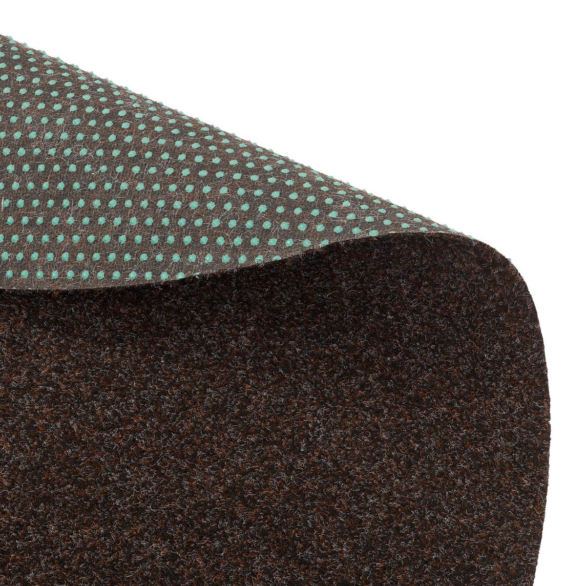 KUNSTRASEN RASENTEPPICH MIT NOPPEN KINGSTON RUND - Braun, Textil (100/100cm) - Snapstyle