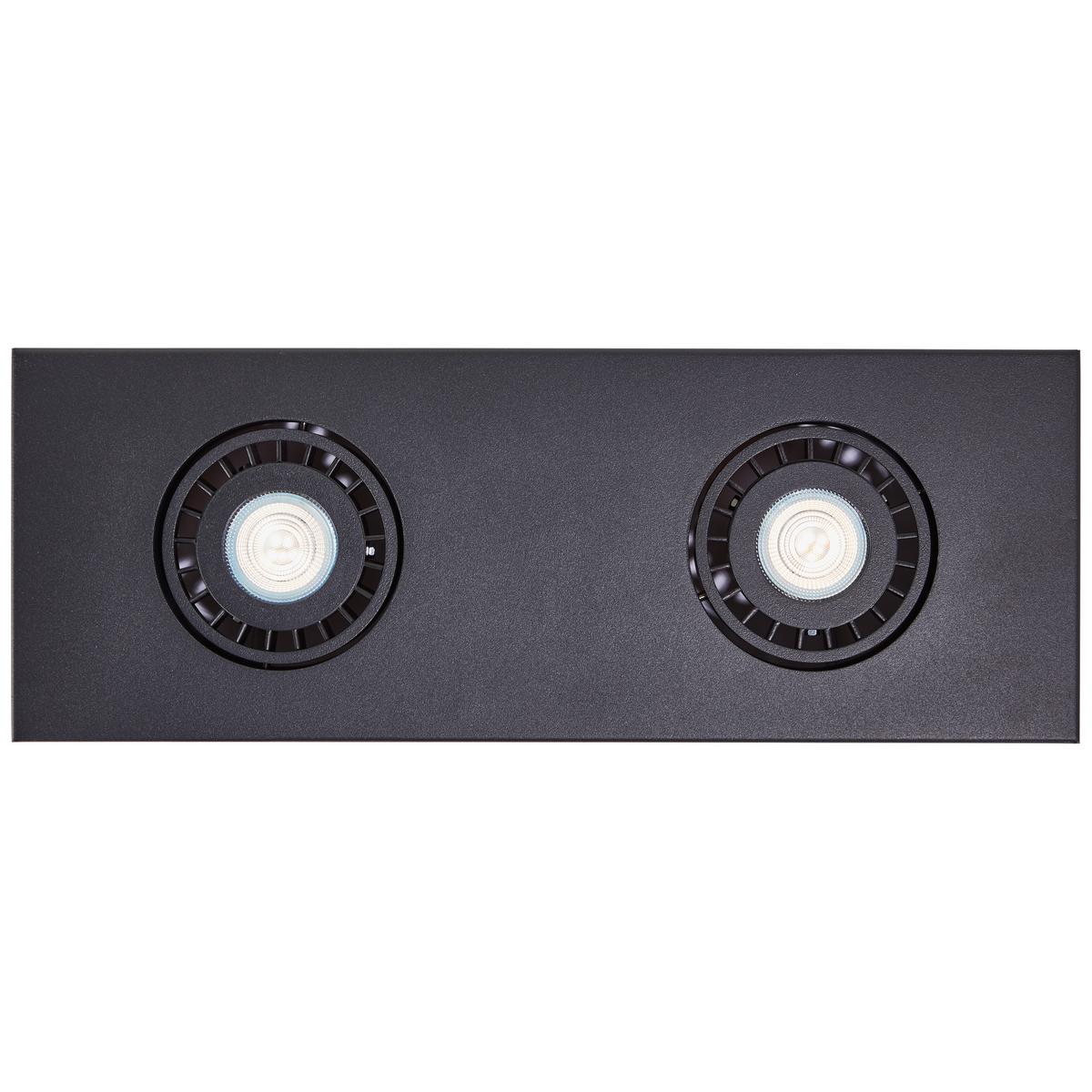 DECKENLEUCHTE Doro G99721/76 - Schwarz, Metall (15/40/9cm) - Brilliant