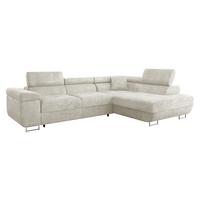 ECKSOFA Torezio, Seite: Rechts - Creme, Holz/Textil (274/203cm) - MIRJAN24