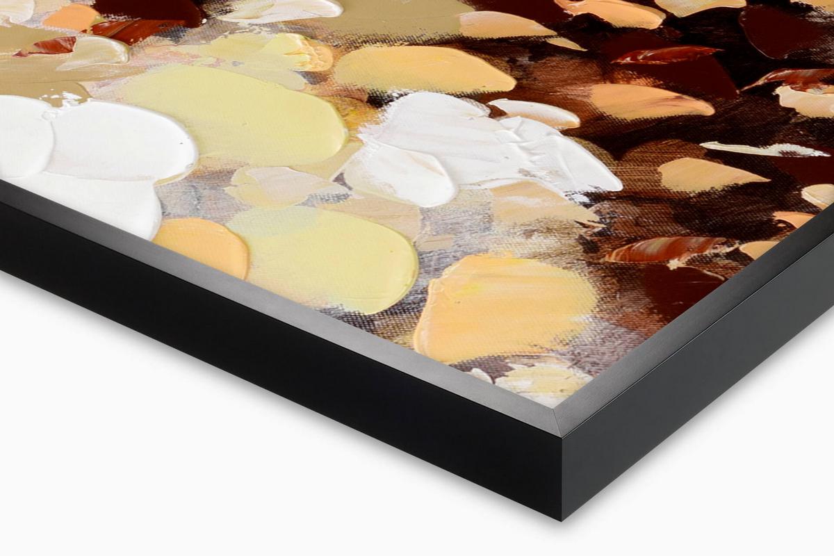 ÖLGEMÄLDE 60/90 cm - Gelb, Holz/Textil (60/90cm) - KUNSTLOFT