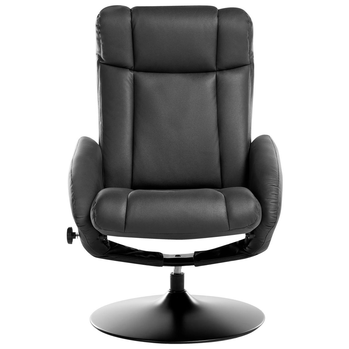 FERNSEHSESSEL Schwarz Apate - Schwarz, Kunststoff (71/94/75cm) - Beliani