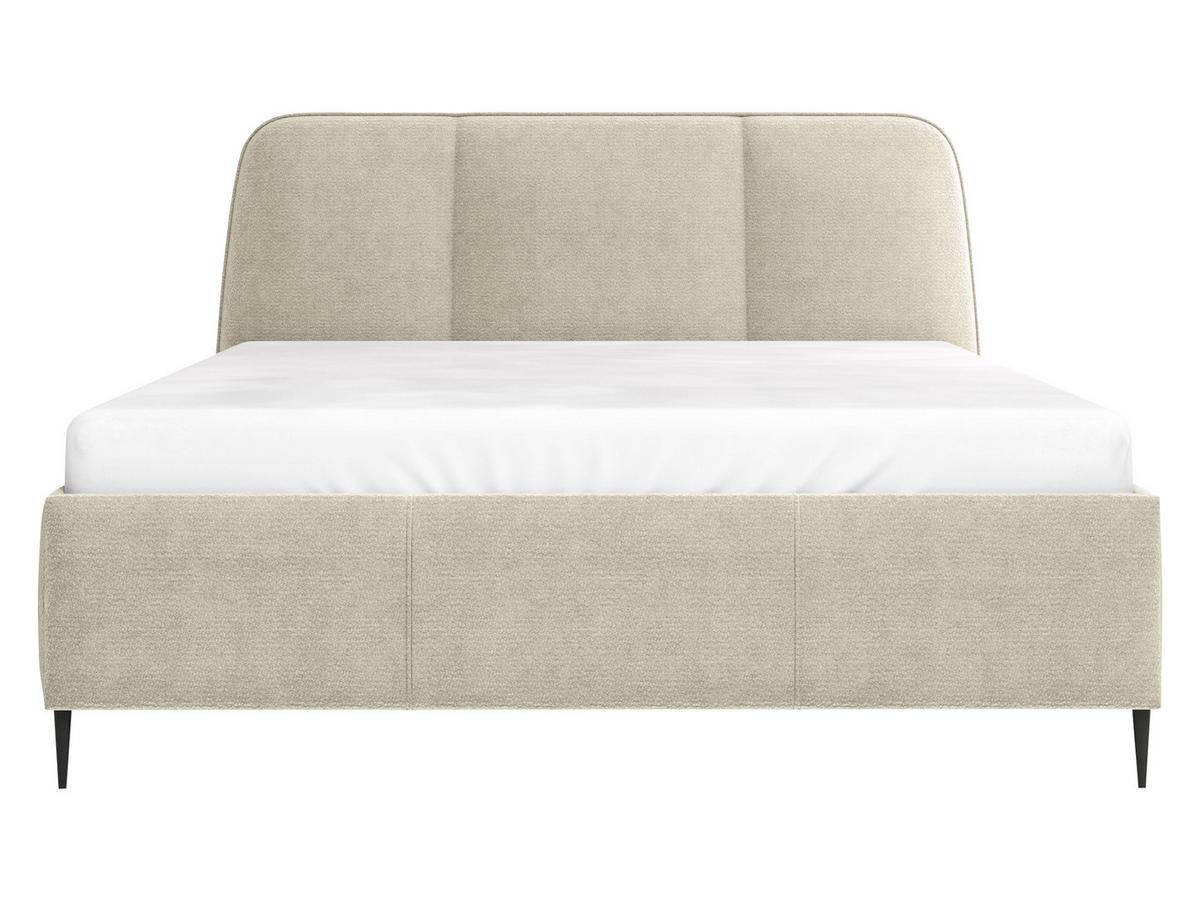 POLSTERBETT Oasis - Beige/Schwarz, Holz/Holzwerkstoff (160/200cm) - MIRJAN24