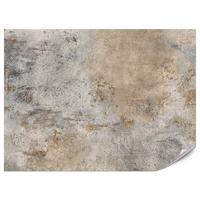 FOTOTAPETE für Wohnzimmer Grau Rost Beton Abstraktion 450x315 - Beige/Orange, Papier (450/315cm) - Muralo