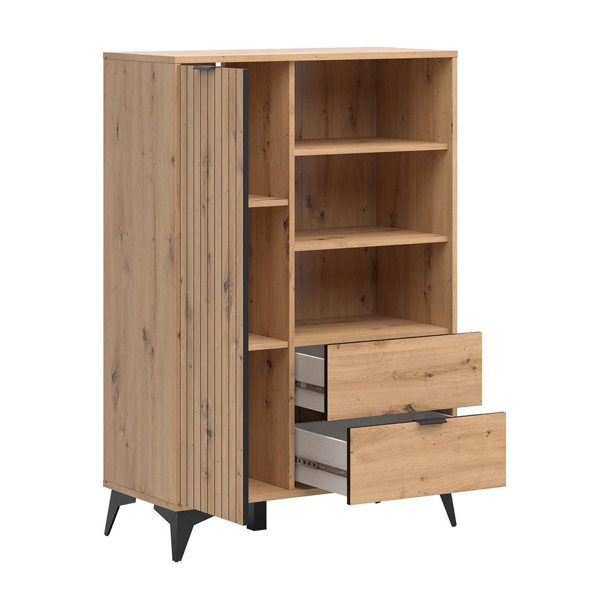BÜCHERREGAL Mao Holz - Braun, Holzwerkstoff (90/133/41cm) - Petits-meubles