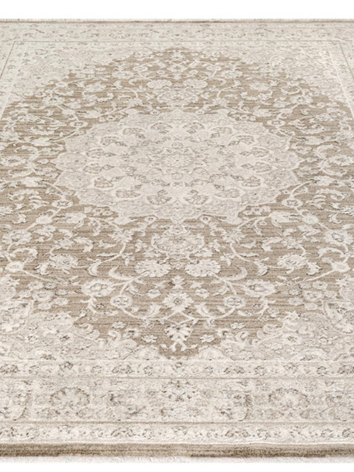 KURZFLORTEPPICH Orientalisch SCRIVIA Polypropylen Braun 120 x 160 cm - Braun, Textil (120/160cm) - KADIMA DESIGN