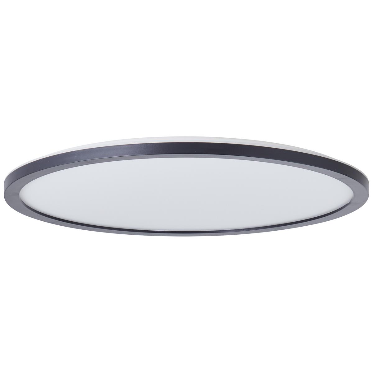 AUFBAUPANEEL Brennan G99654/26 - Schwarz, Metall (42/42/2.5cm) - Brilliant