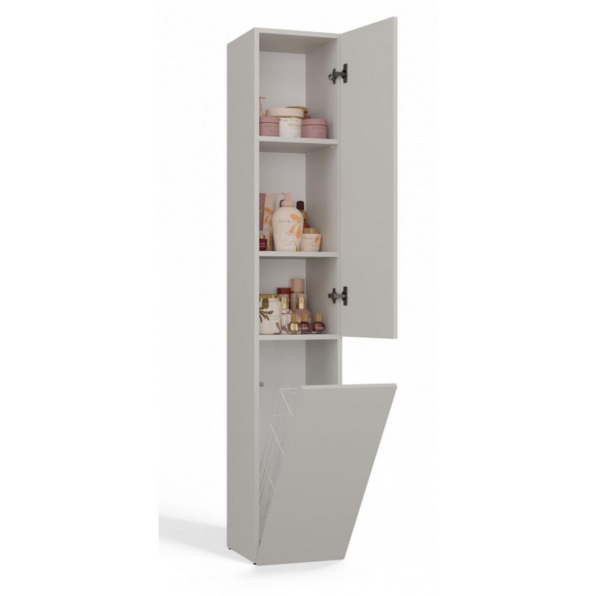 BADEZIMMERSCHRANK Kaschmir 31/174/30 - Kaschmir, Holzwerkstoff (31/174/30cm) - RAUMHIRSCH FURNITURE