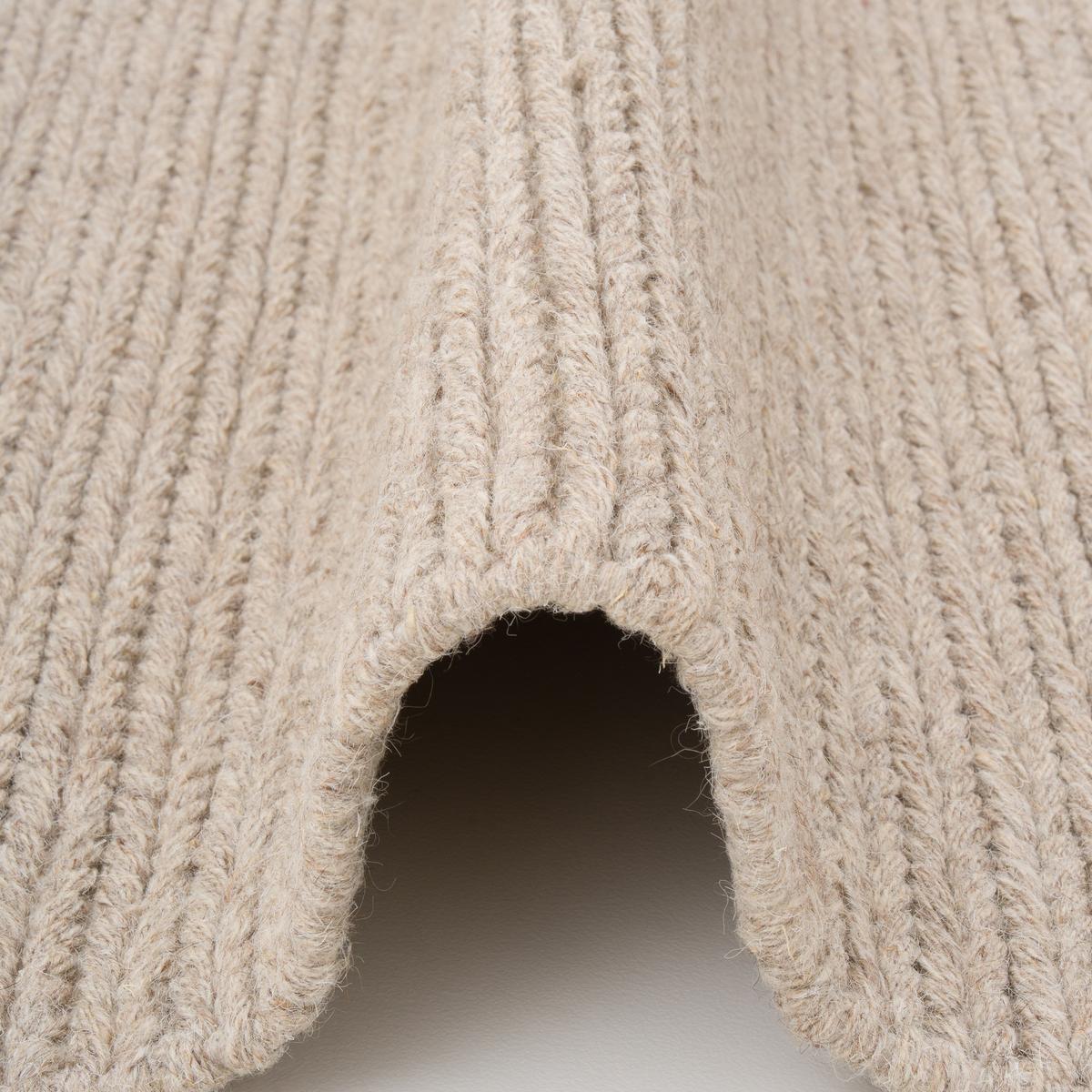NATUR TEPPICH WOLLE SKARA - Beige, Naturmaterialen (70/130cm) - Pergamon