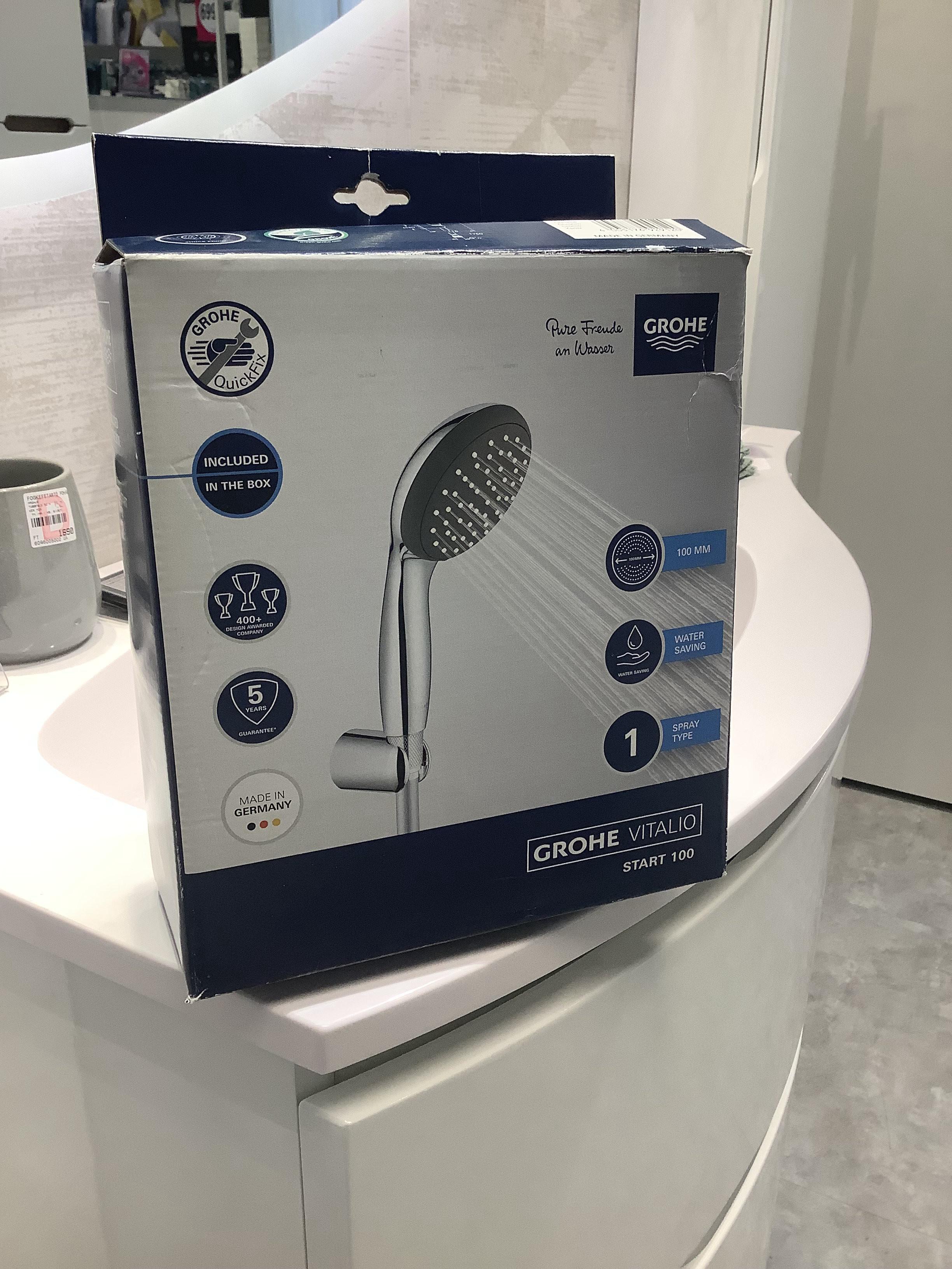 ZUHANYRÓZSA GROHE VITALIO START FALI TARTÓ - Grohe