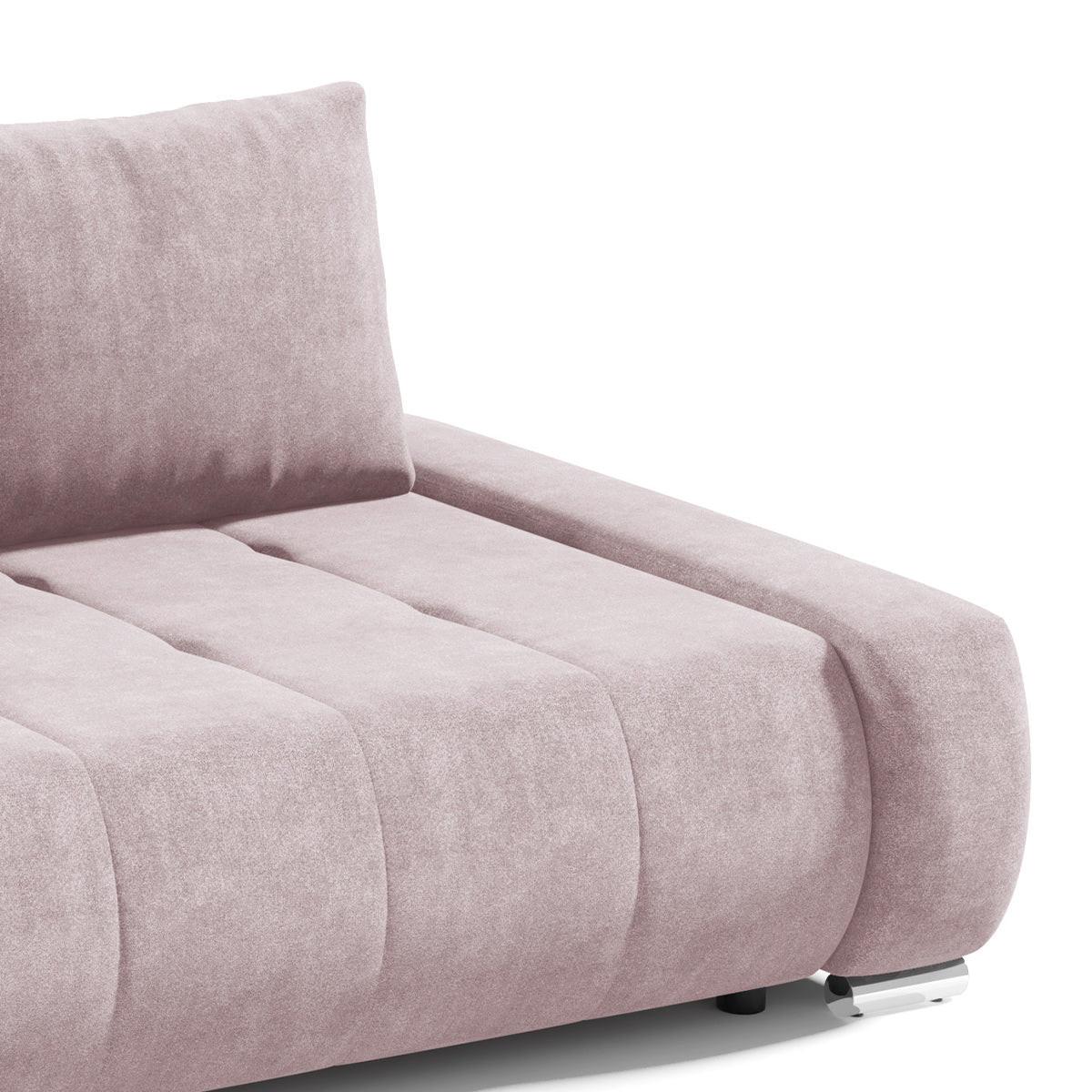 SCHLAFSOFA Jonas 3 Sitzplätze Lila - Pink, Holzwerkstoff (240/85/110cm) - Petits-meubles