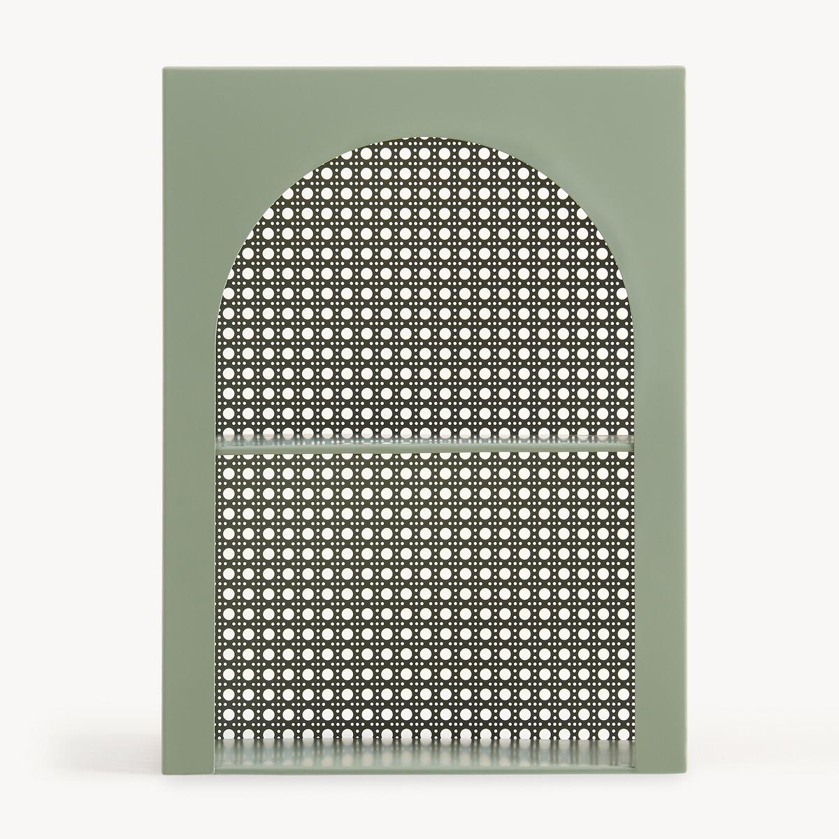 WANDREGAL Jäller I. - Grün, Metall (30/40/13cm) - [en.casa]