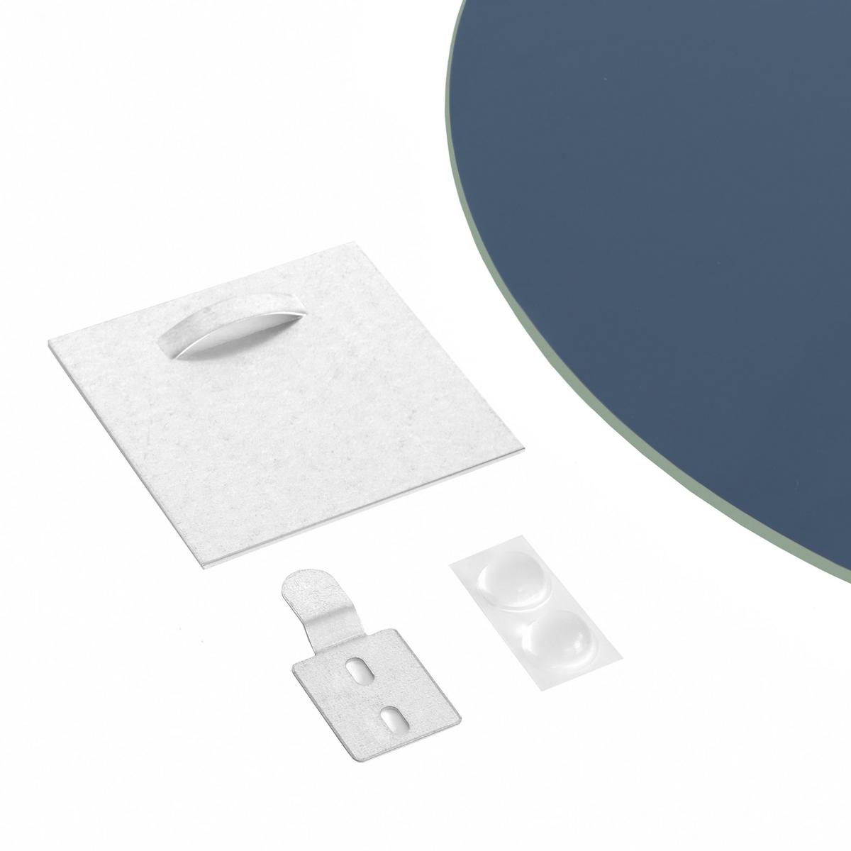 WANDSPIEGEL rahmenlos, 100 cm Durchmesser - Silberfarben, Glas (100/100/0.4cm) - Bilderwelten