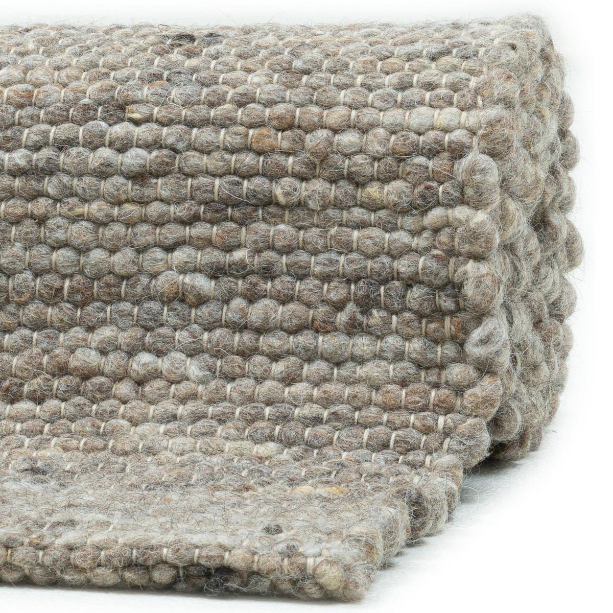 HANDWEBTEPPICH Atlas 70x140 cm - Braun, Textil (70/140cm) - Rug and Roll