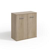 KOMMODE GIACOMO IV 75/85/33 cm mit 2 Türen Sonoma Eiche - Sonoma Eiche, Holzwerkstoff (75/85/33cm) - MASSENO