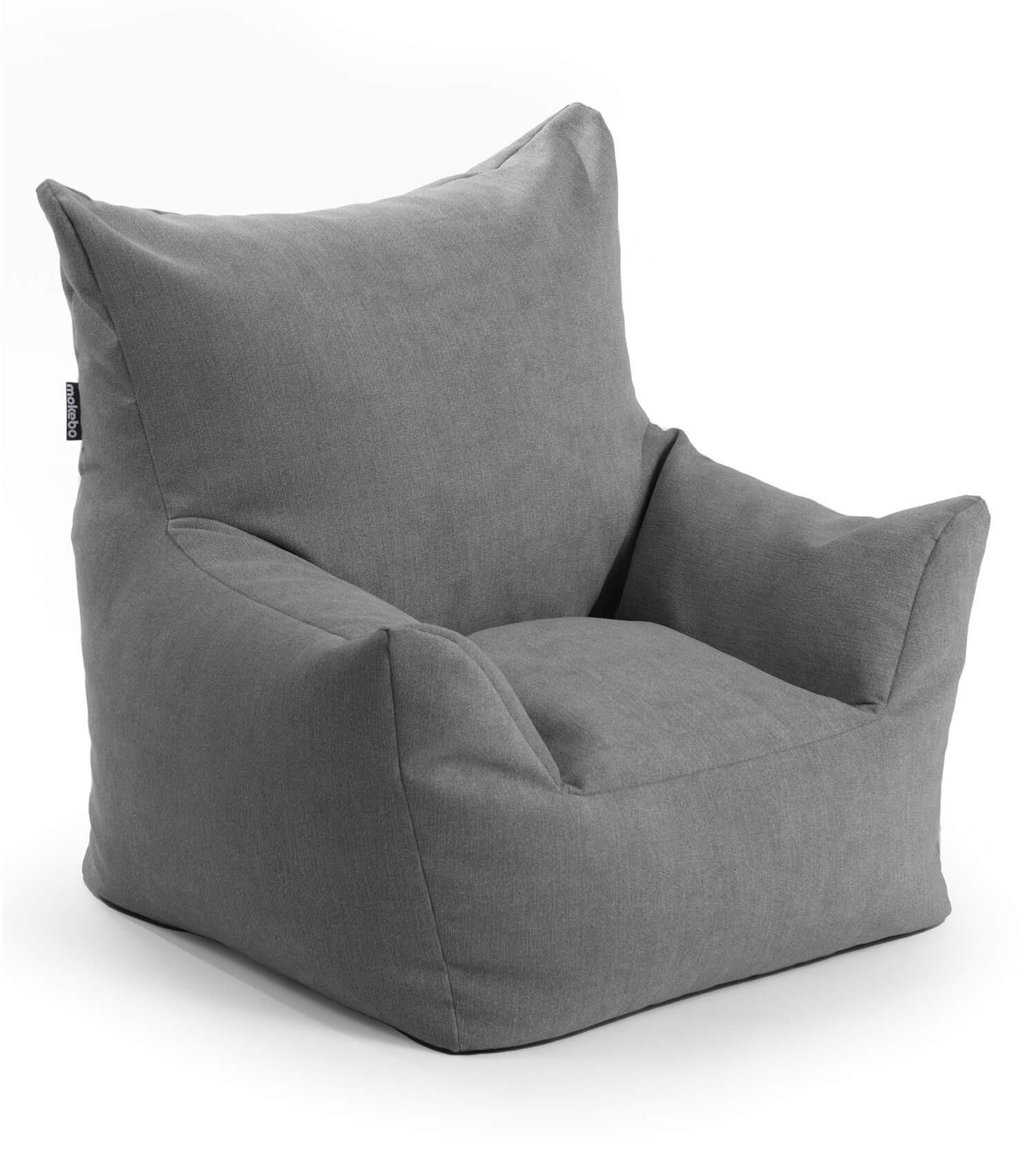 KINDERSESSEL Der Pausenheld - Anthrazit, Textil (52/57/53cm) - Mokebo