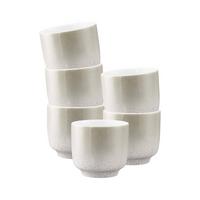 CAPPUCCINOTASSEN OHNE HENKEL Sento Home Aura cream 300 ml 6er Set - Creme, Keramik (0.3L) - Seltmann Weiden