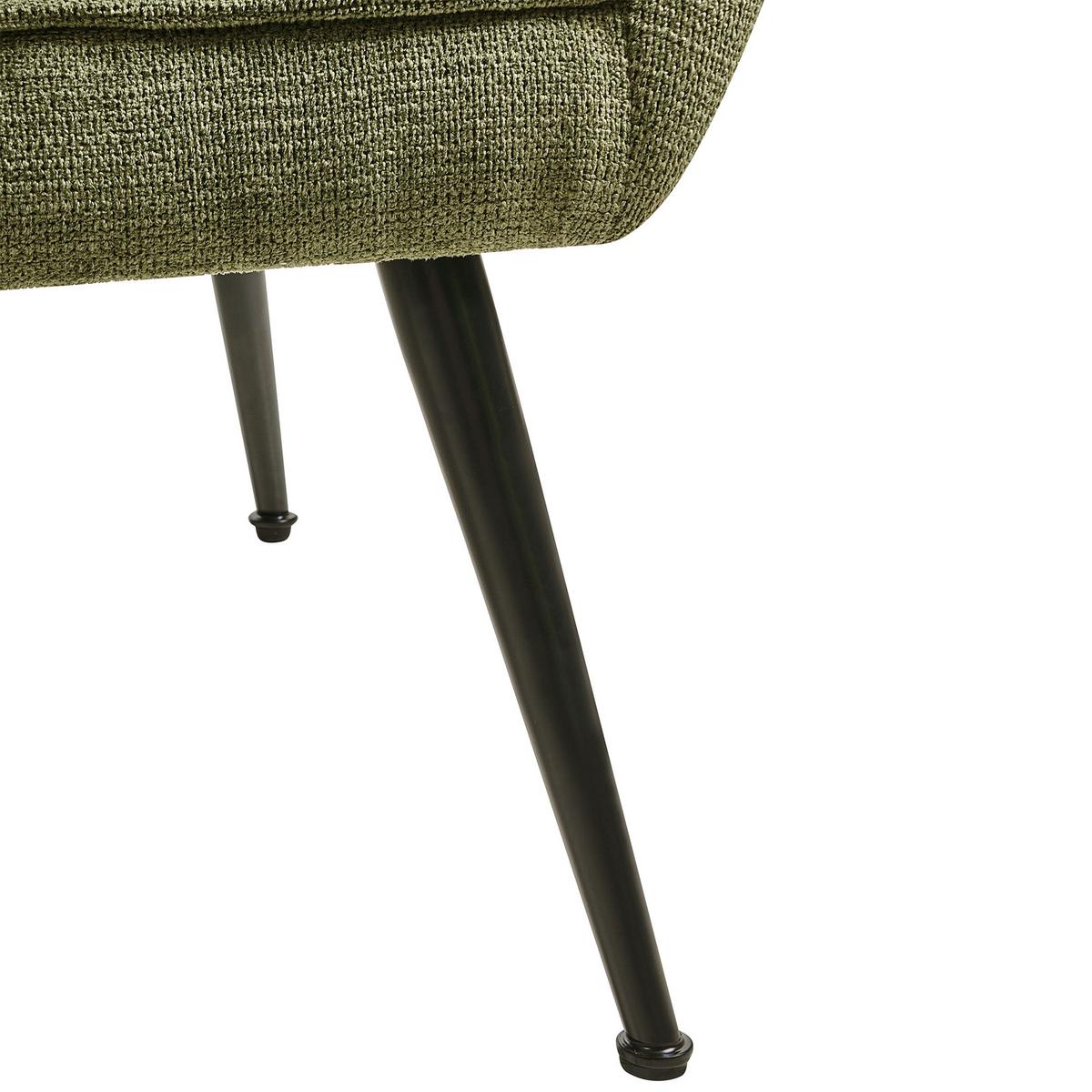 SESSEL Stoff Grün Bellingmo - Grün, Textil (75/85/60cm) - Beliani