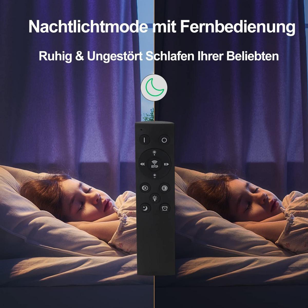 LED-DECKENLEUCHTE Tannfluch 30.0/5.5/120.0 cm - Weiß, Metall (120/30/5.5cm) - ZMH