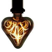 LED-LEUCHTMITTEL Aue II 15/11.5/6cm - Braun, Glas (11.5/6cm) - Nettlife