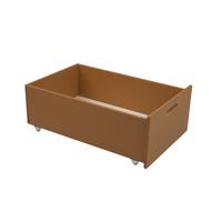 BABY Bett-Schublade - Braun, Holz - waldin