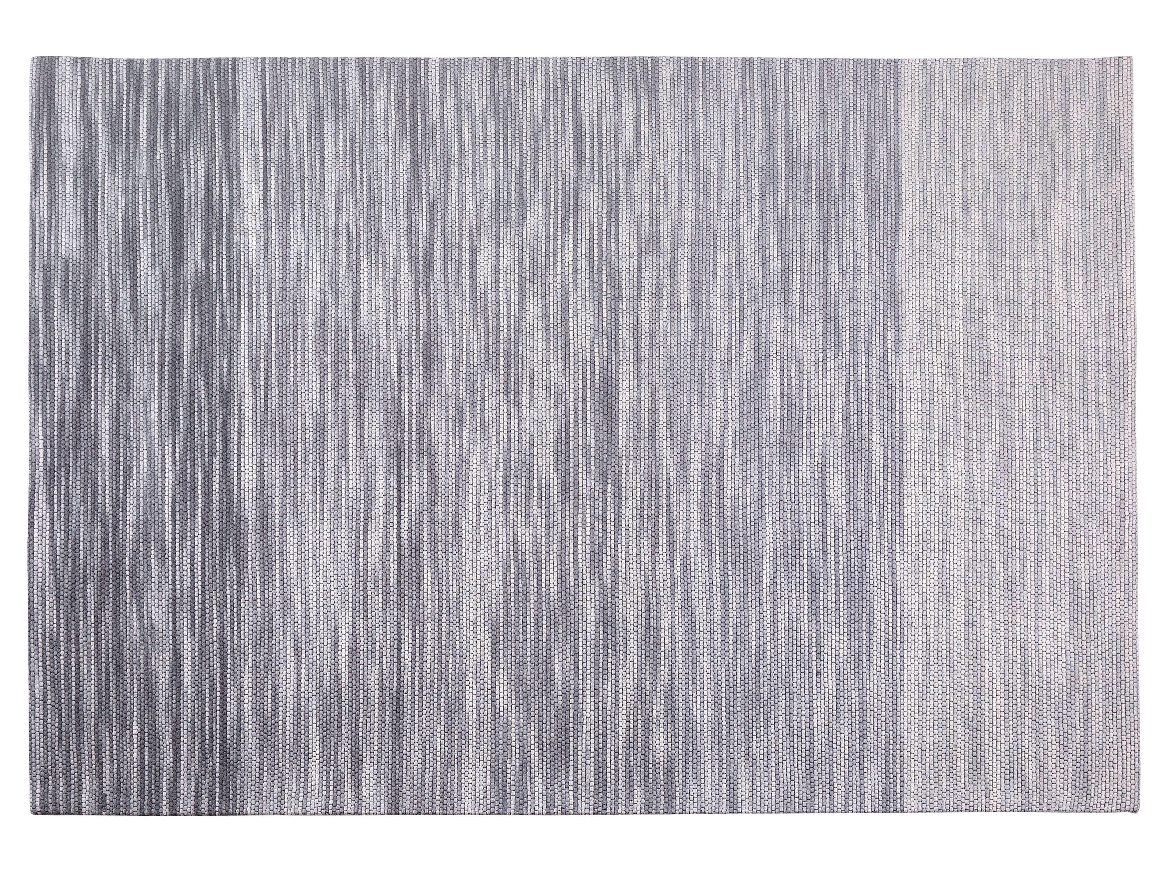 KURZFLOR-TEPPICH Kapakli 200/140 cm - Grau, Textil (140/200cm) - Beliani
