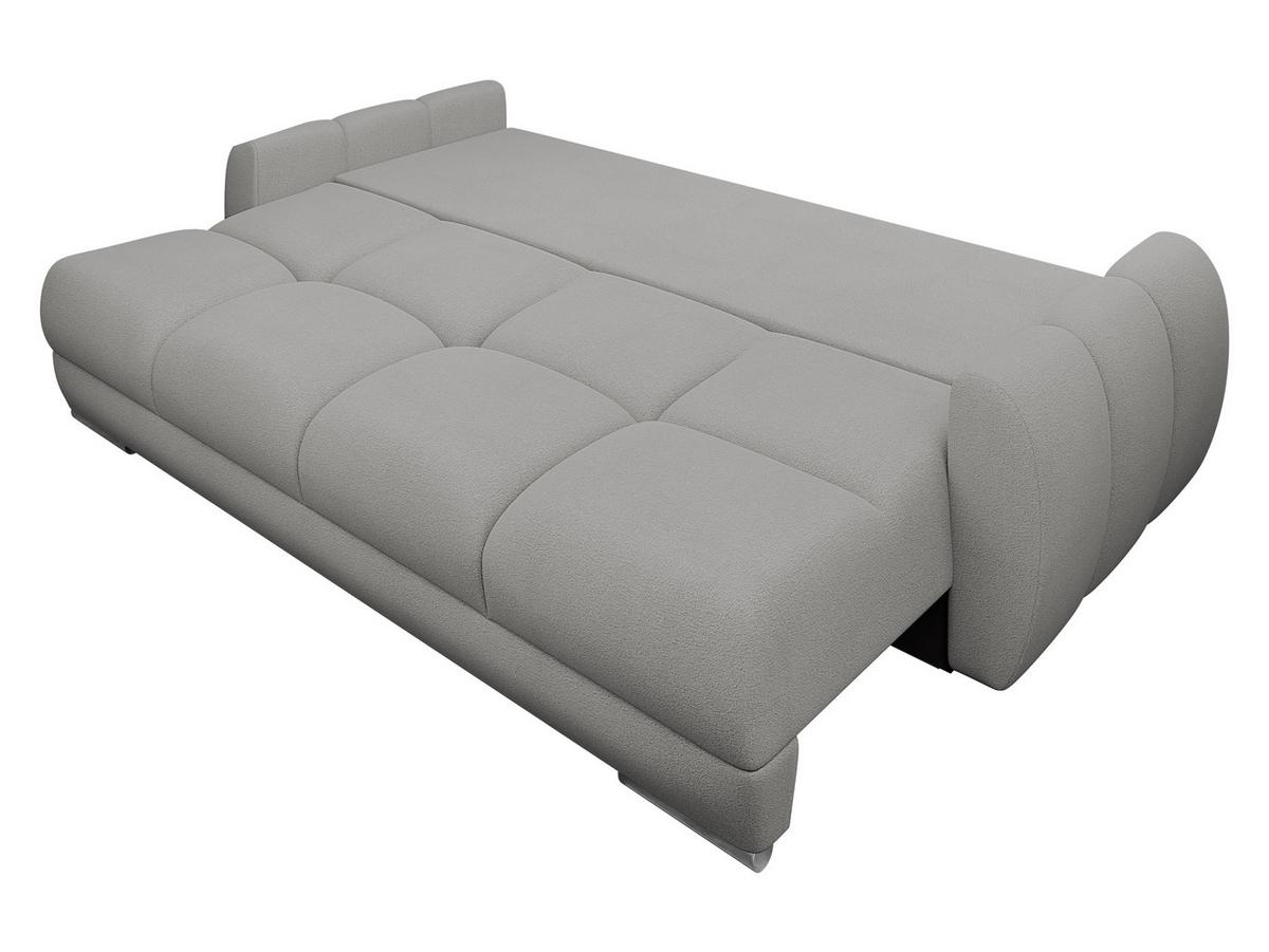 SCHLAFSOFA Logo 3 - Silberfarben/Creme, Holz/Kunststoff (234/89/97cm) - MIRJAN24